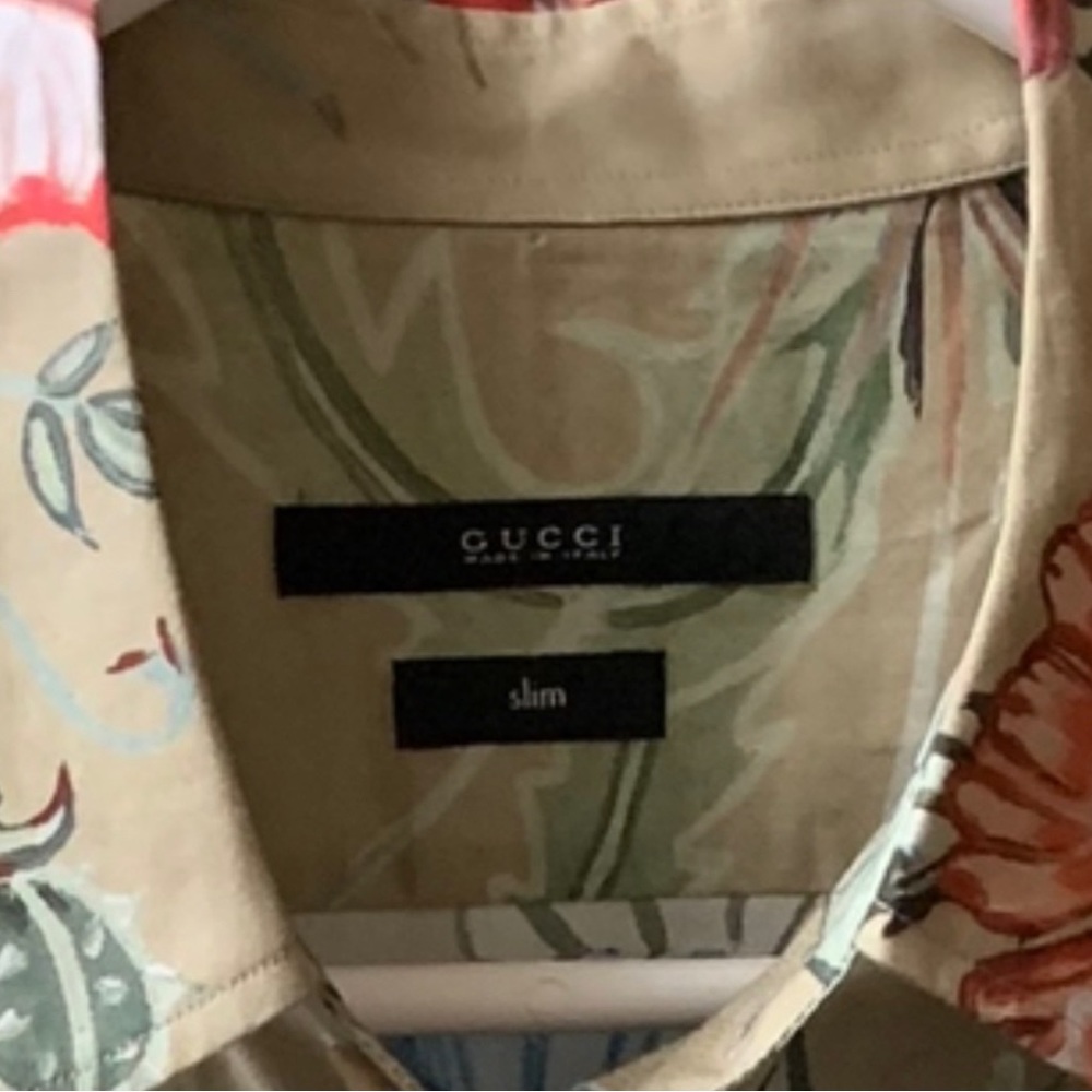 Gucci button down shirt - Picture 2 of 2